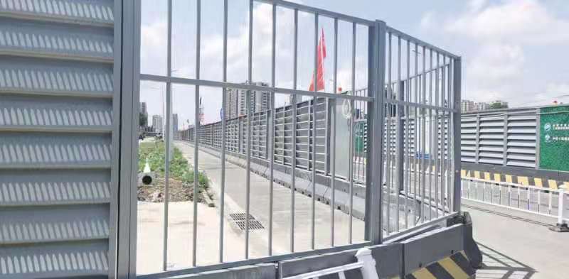 马鞍山装配式百叶钢构围挡（合肥市政围挡）